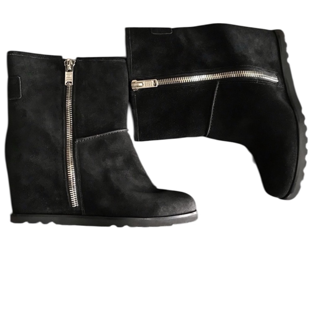 ✨ Marc Jacobs Harper Suede Ankle Wedge Boots NWT ✨